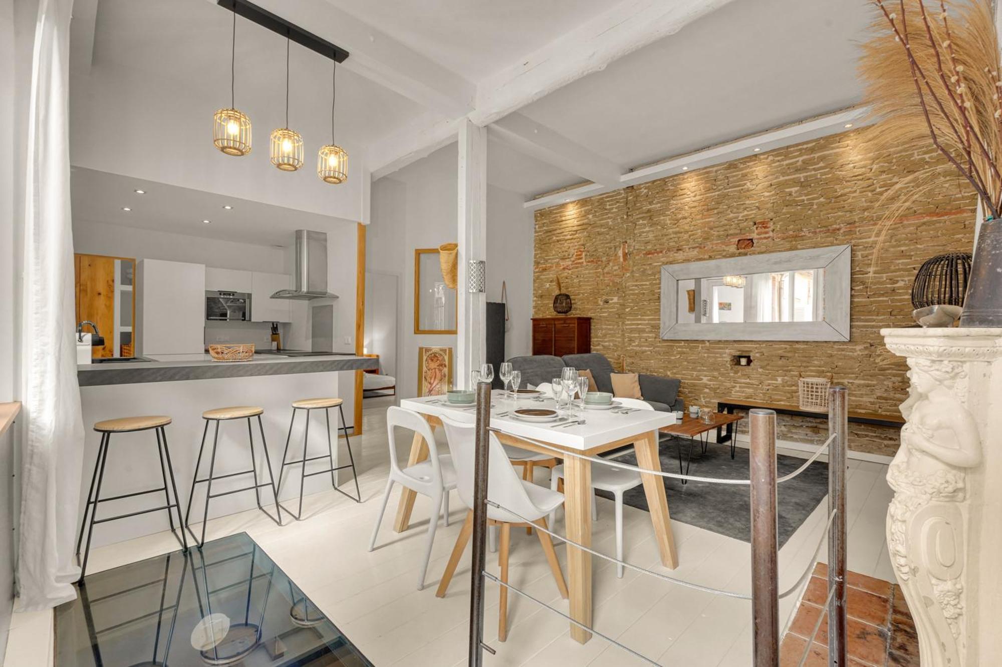 Le Cilaos - Superbe Appt En Centre Ville Toulouse Ngoại thất bức ảnh